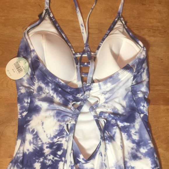 NWT A’ BEAUTIFUL SOUL TIE-DYE SWIMSUIT SIZE 14/16 - Picture 4 of 8